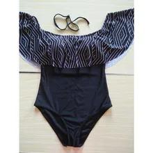 WONSHCORA2017 лист лотоса Цельный купальник без бретелек купальный костюм «Треугольник» для девочек сексуальные высокоэластичные женские бикини