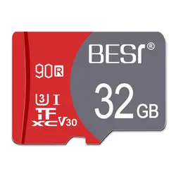 TF карты class 10 8 gb 16 gb micro sd cardwholesale карты флэш-памяти SDXC/SDHC microsd 32 gb карта U3 64 ГБ для смартфонов/камера