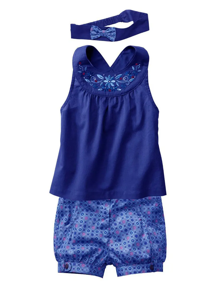 Комплект пижамы для детей Костюмы милые Обувь для девочек повязка жилет топы шарф Брюки для девочек детская одежда для девочки, на