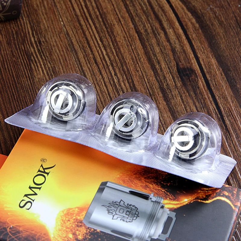 Оригинальный распылитель Smok TFV8 X Baby V8 M2/T6/Q2/X4 Core Dual Head для BABY Beast|Испарители