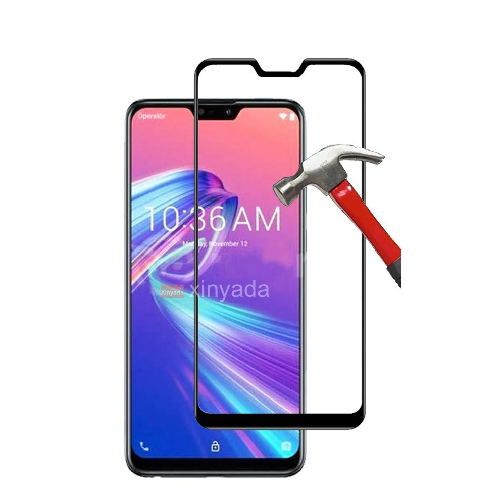 Закалённое стекло с округлыми рамками Asus Zenfone 5Z ZS620KL 5 ZE620KL M1 ZB555KL ZB601KL ZB602KL ZA550KL M2