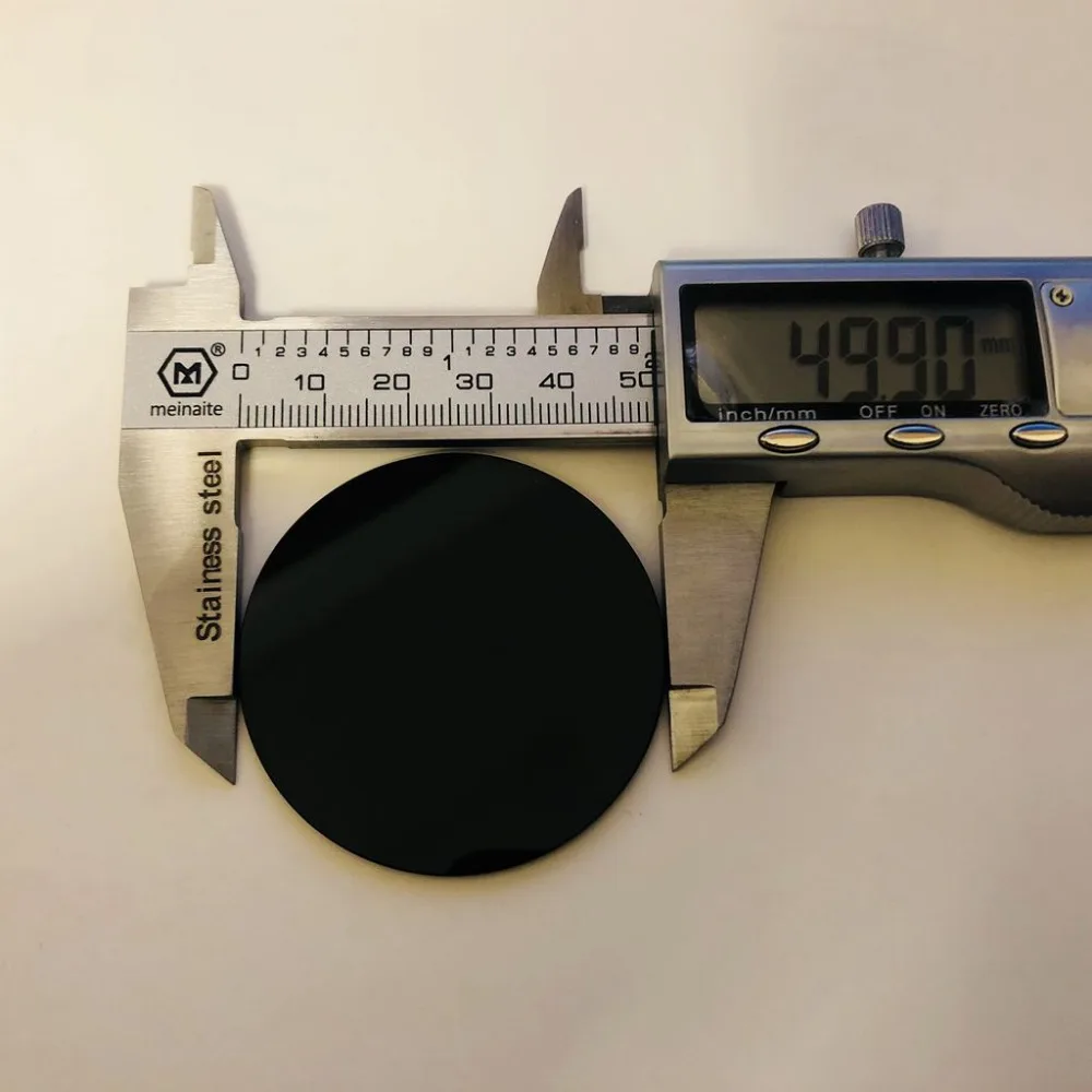 D50mm* 2 мм Ультрафиолетовый передающий Видимый поглощающий фильтр ZWB3