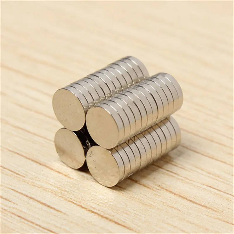 Suleve Новый 50 шт. D5x1mm N35 неодимовые магниты редкоземельных сильный магнит 5 мм Диаметр x 1 мм толщиной