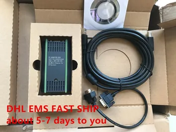 

Newest verion S7-200/300/400 PLC Programming Cable 6ES7972-0CB20-0XA0 USB-MPI Isolated MPI/PPI/DP/PROFIBUS USB MPI Adapter WIN10