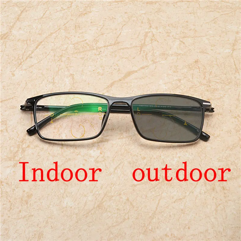 Reading Glasses Men Transition Sun Photochromic adjustable vision With