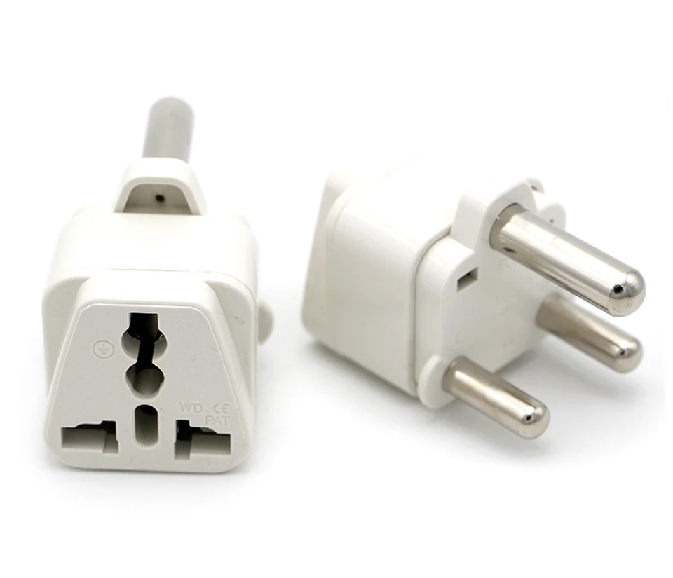 South Africa/India 3 prong plug to USA receptacle Power Plug Adapter 