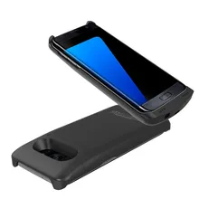 4200/5200mAh External Battery Charger Case For Samsung Galaxy S7 S7 Edge Ultra Slim Portable Backup Power Bank Back Cover Cases