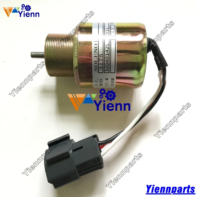 Mitsubishi L3E S3L S4L STOP SOLENOID (3)