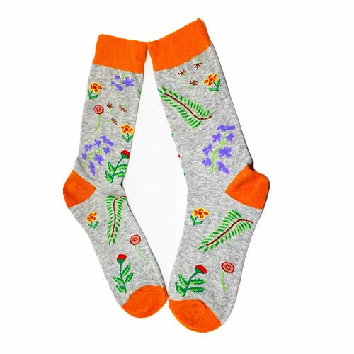 New Fashion Corgi Swan Elk Animal Crew Socks Cute Funny Christmas Long Skate Socks For Large Size Men - Цвет: 8