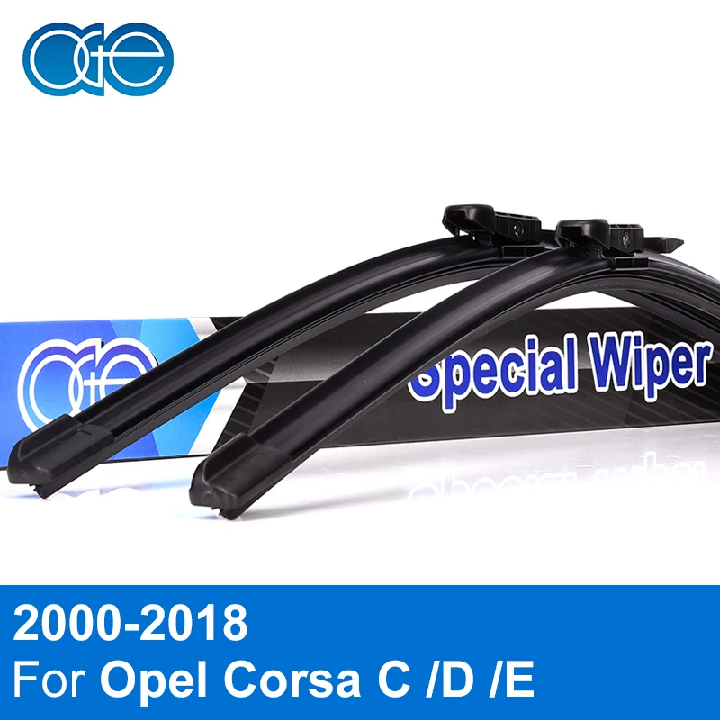 Oge առջևի և հետևի մաքրիչ բլոկ Opel Corsa C D E 2000-2017 Բարձրորակ ռետինե ապակեպլաստե մեքենայի աքսեսուարներ