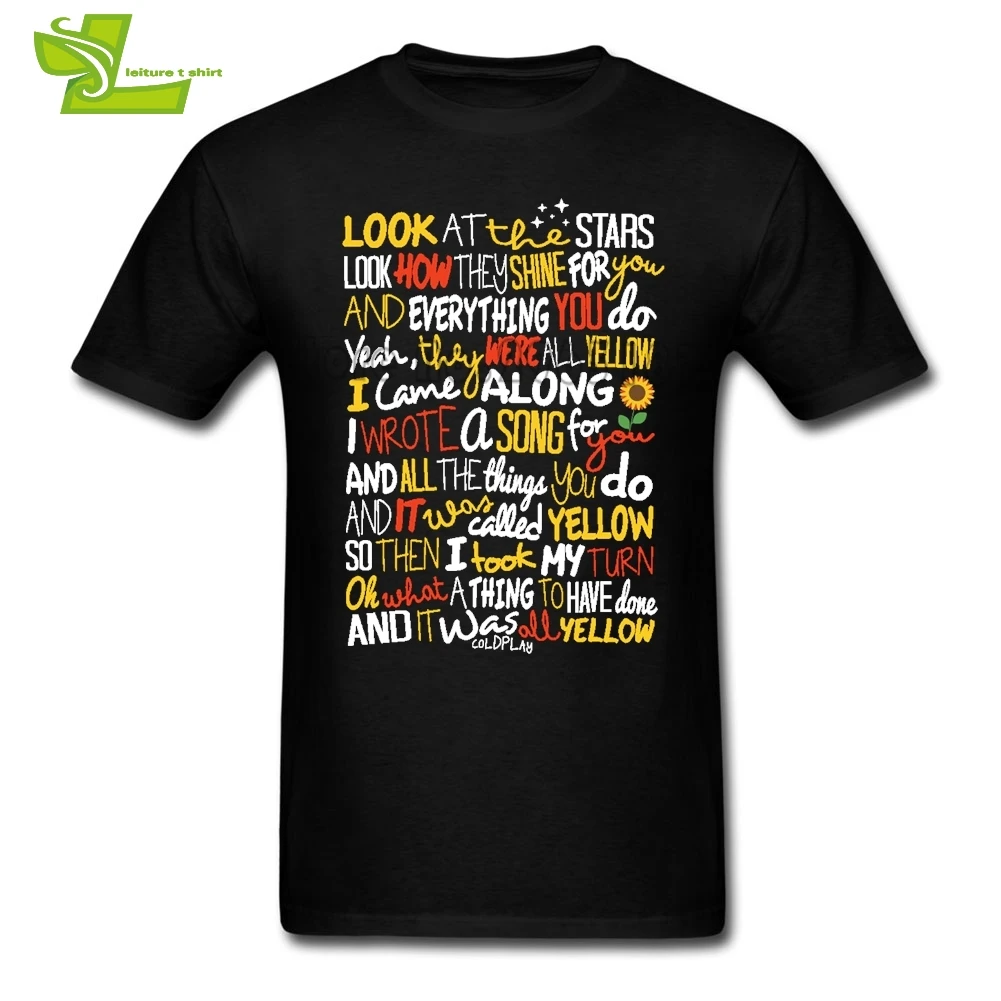 

Coldplay T Shirt Adult Latest Unique Tee Shirt Popular Normal Loose T-Shirt Man Short Sleeve 100% Cotton Graphic Teenboys Tee