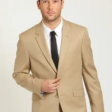 Бежевый популярная Красивая Однобортный последняя Стиль лацкан с тупым углом; формальные мужские костюмы(куртка+ штаны+ галстук-бабочка