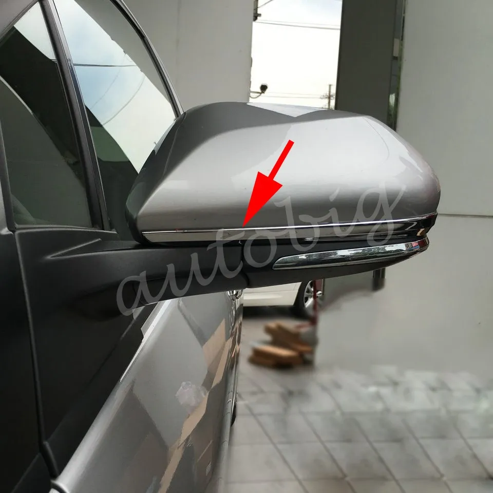 Car Styling Rear View Side Mirror Cover 2PCS For 2016 Toyota Prius