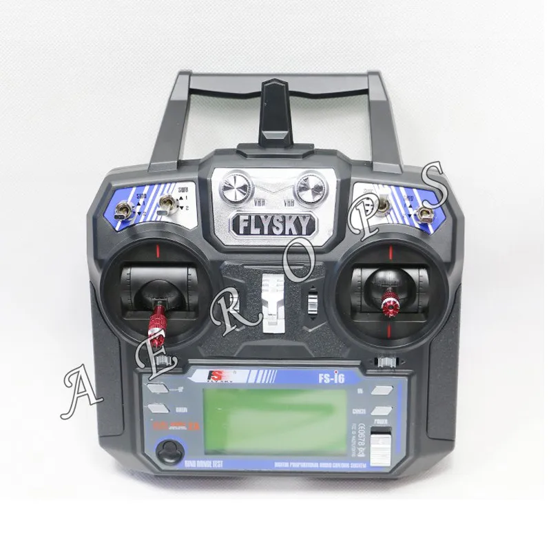 Aerops FS i6 I6 2 4G 6ch RC передатчик контроллер iA6 или iA6B iA10B приемник для вертолета