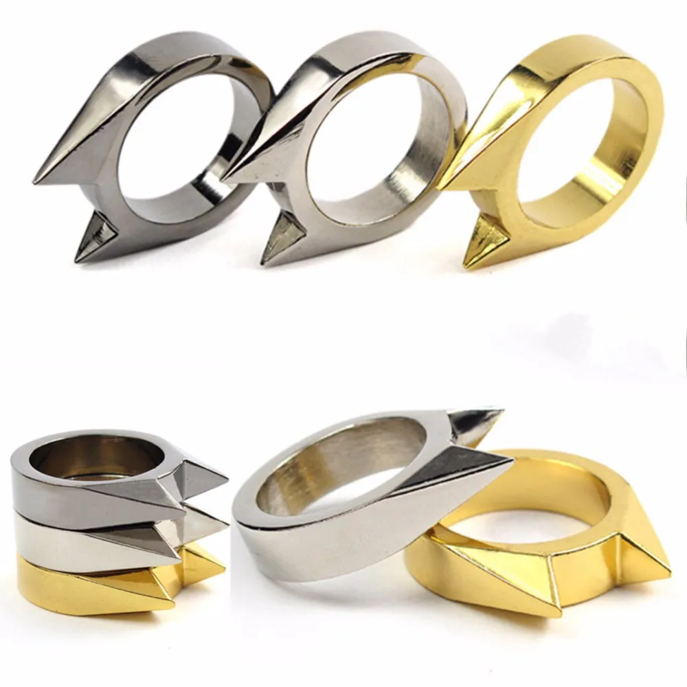 1 шт. инструмент для защиты пальцев EDC для самозащиты из нержавеющей стали кольцо для женщин и мужчин безопасное кольцо для выживания