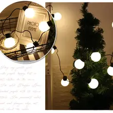 Kaigelin мяч со светодиодом лампочка струнные огни звездный стиль фестиваль светодиодная гирлянда сад ярд украшения для домашнего праздника(ЕС штекер