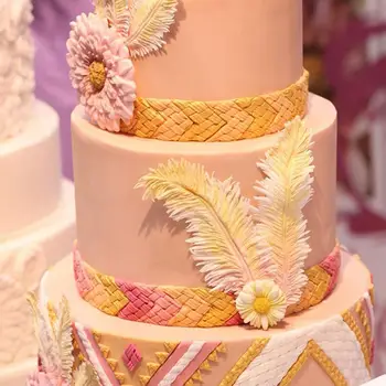 

Sugarcraft Feather silicone mold fondant Cupcake Chocolate Wedding Cake mold Cake Decorating Tools Baking Moulds Soap Mold