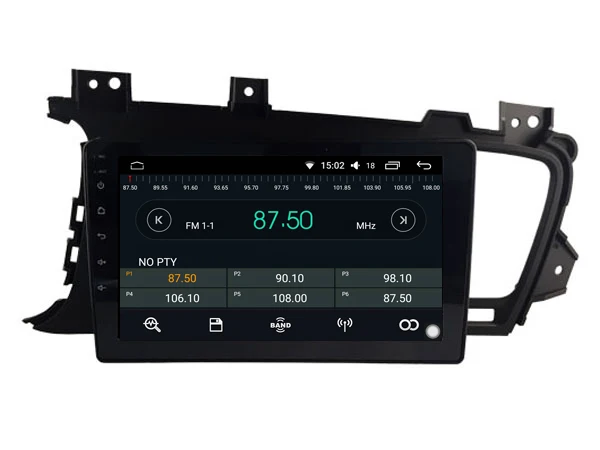 Cheap OTOJETA DSP stereo carplay android 8.1.2 car radio for K5 2011-2014 KIA OPTIMA Gps navi Ips screen video player tape recorder 3