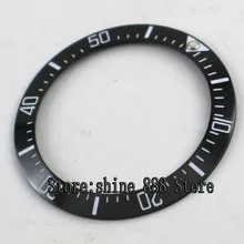 39.7 мм черный керамический ободок вставка для 44 мм море часы сделаны Парнис фабрики B9