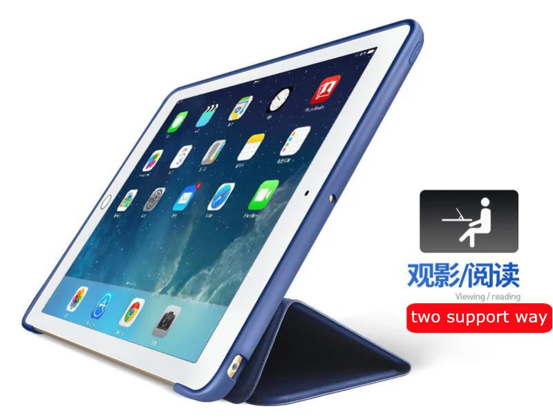 SUREHIN умный кожаный чехол для apple iPad air 1 2 чехол тонкий силиконовый мягкий защитный Магнитный чехол для iPad чехол 9,7