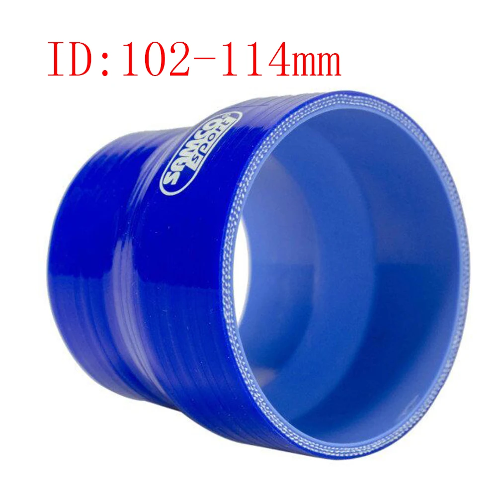 BLUE 3.5/" 89mm 3-ply Silicone Coupler Hose Turbo Intake Intercooler Ford