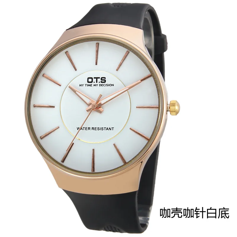 

OTS 2018 relogio masculino Newest Mans Military Quartz Silicone Strap Wristwatch Sports Waterproof Fasahion Male Gifs Watches
