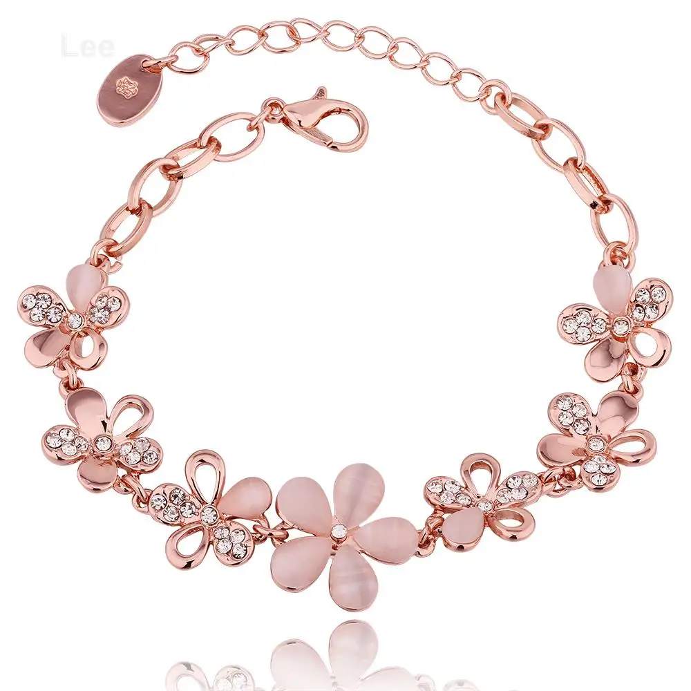B053 Good Quality flower fancy bracelet European style in stocks luxury