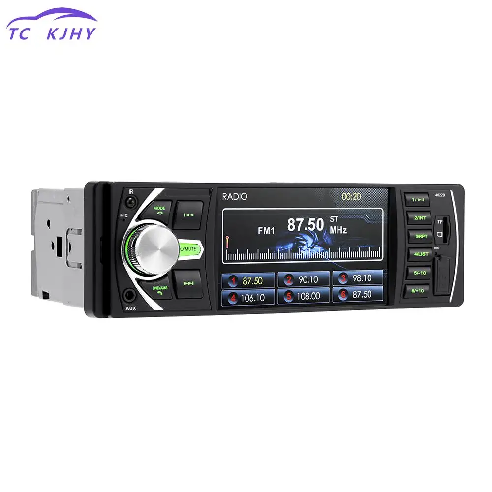 

2018 Auto Audio Stereo 4.1 Inch 1 Din Car Radio Autoradio Bluetooth Support Rear View Camera Usb Steering Wheel Remote Control