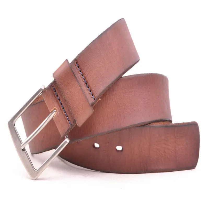 Belt 2016 new arrival men pin buckle designer genuine leather belts for business men luxury belt ...