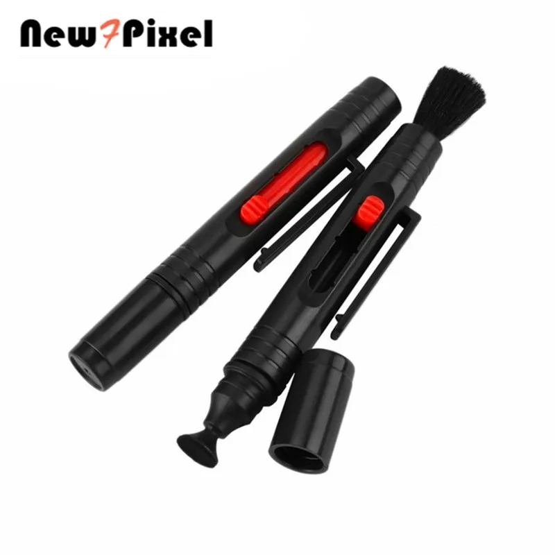 

2pcs Onleny Camera Lens Cleaning Pen Portable Dust Cleaner Brush Kit for DSLR Cameras Lens Retractable Cleaning Brush