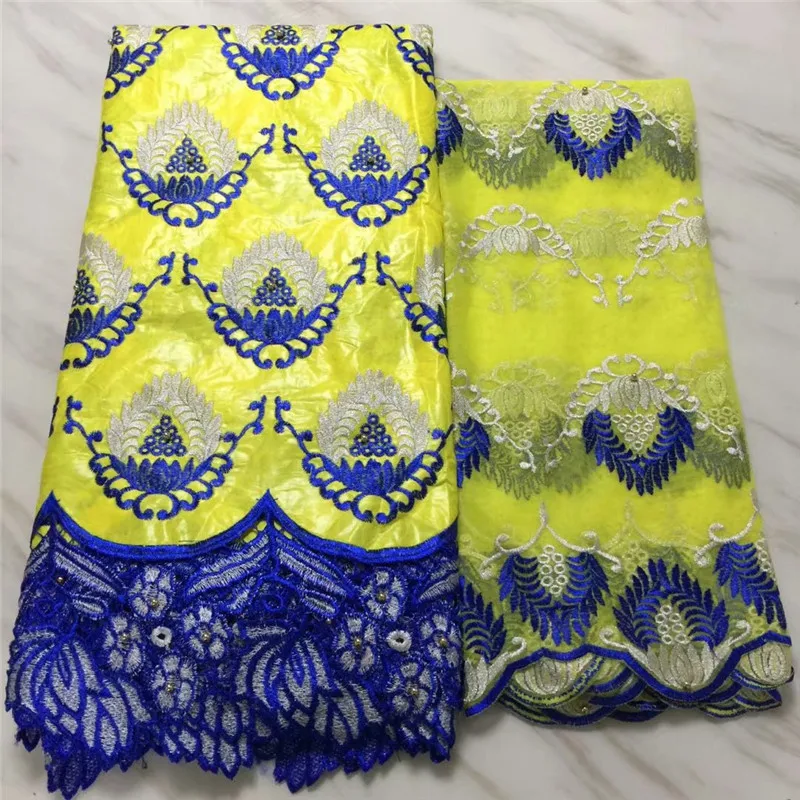 

PL!5Yards+2Yards Pink African Guipure Lace Fabric 2018High Quality Net Lace Fabric Bazin Riche Getzner Embroidery Dress!L102218