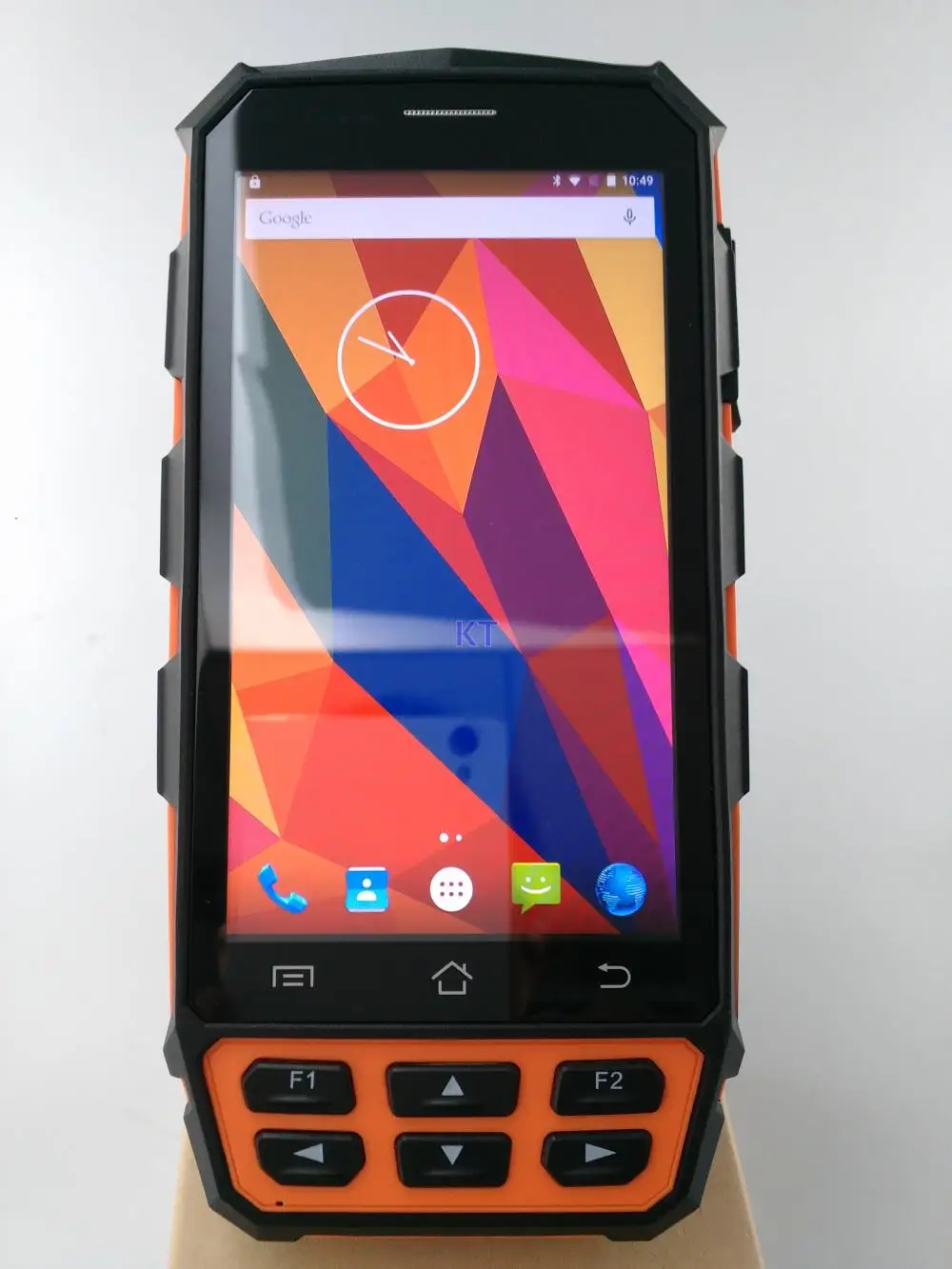Kcosit C5 IP65 Прочный Android Водонепроницаемый телефон " считыватель PDA Ручной терминал 1D 2D лазерный сканер штрих-кода 8100 мА-ч