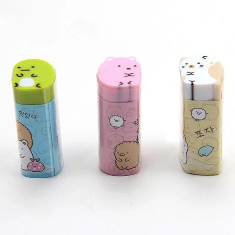

Cute Cat Rubber Eraser Pencil Erasers Stationery Student Children Kids Prizes Promotional Gift Office School Supplies