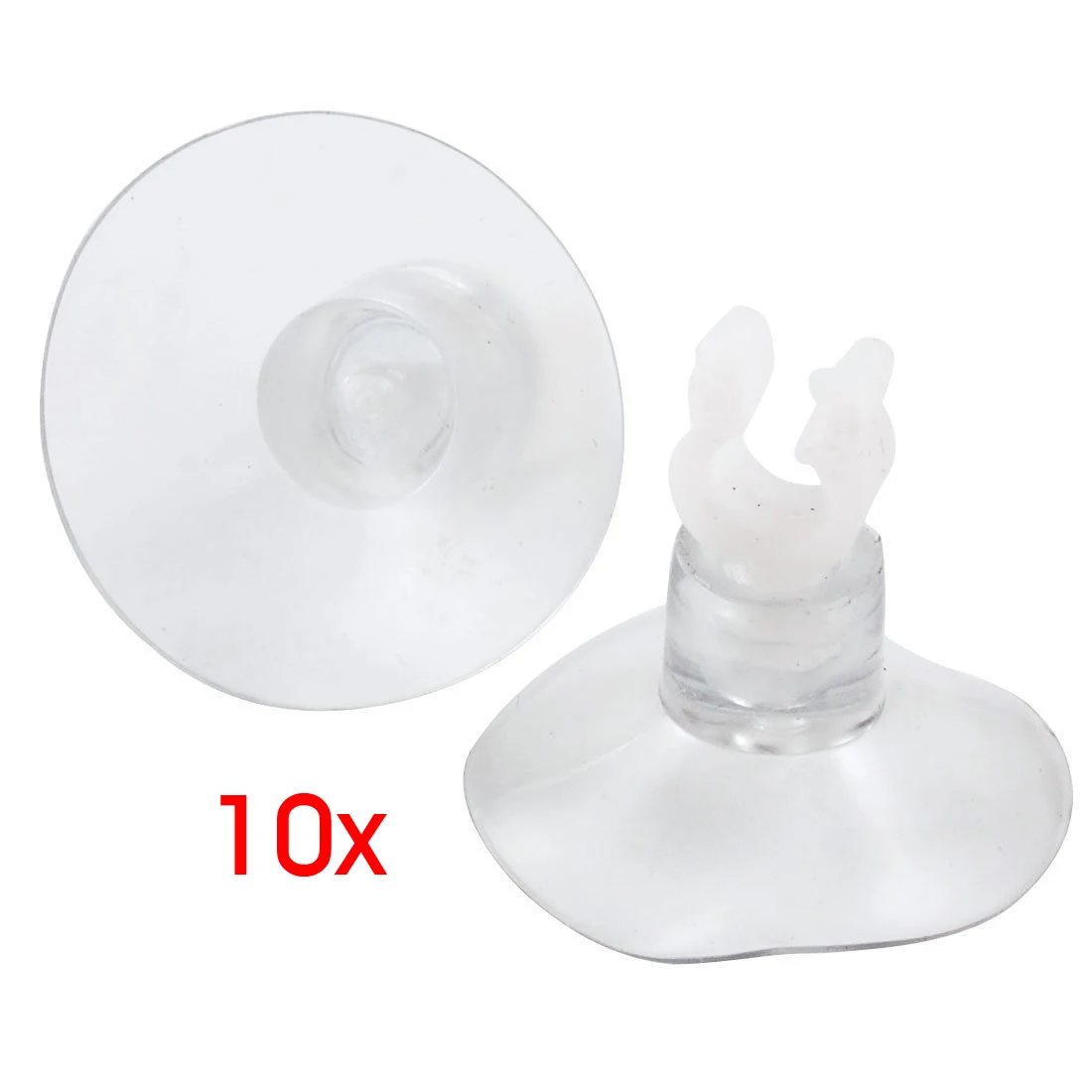 

Boutique 10 Pcs Aquarium Clear Suction Cup Airline Tube Holders Clips Clamps