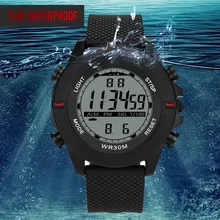 Роскошные Брендовые Часы, Мужские Аналоговые армейские военные спортивные часы, светодиодный, водонепроницаемые цифровые часы erkek kol saati montre homme Relogio Masculino