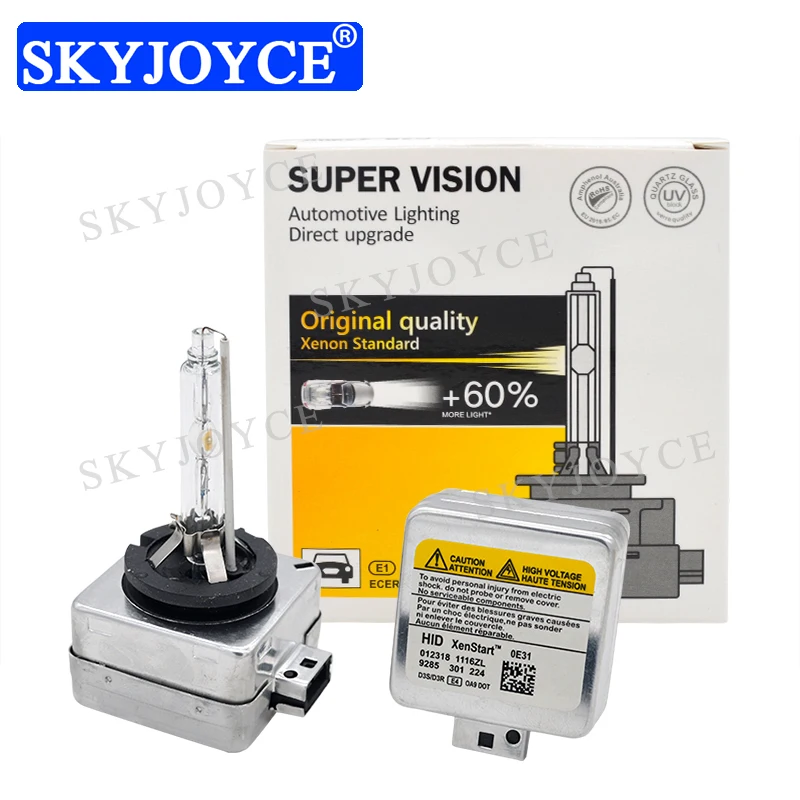 SKYJOYCE 12V 35W D1S D2S D3S D4S автомобильных фар HID лампы 55 Вт D1S D2S D3S D4S 4300K 5000K 6000K 8000K D1R D2R D3R D4R HID фары