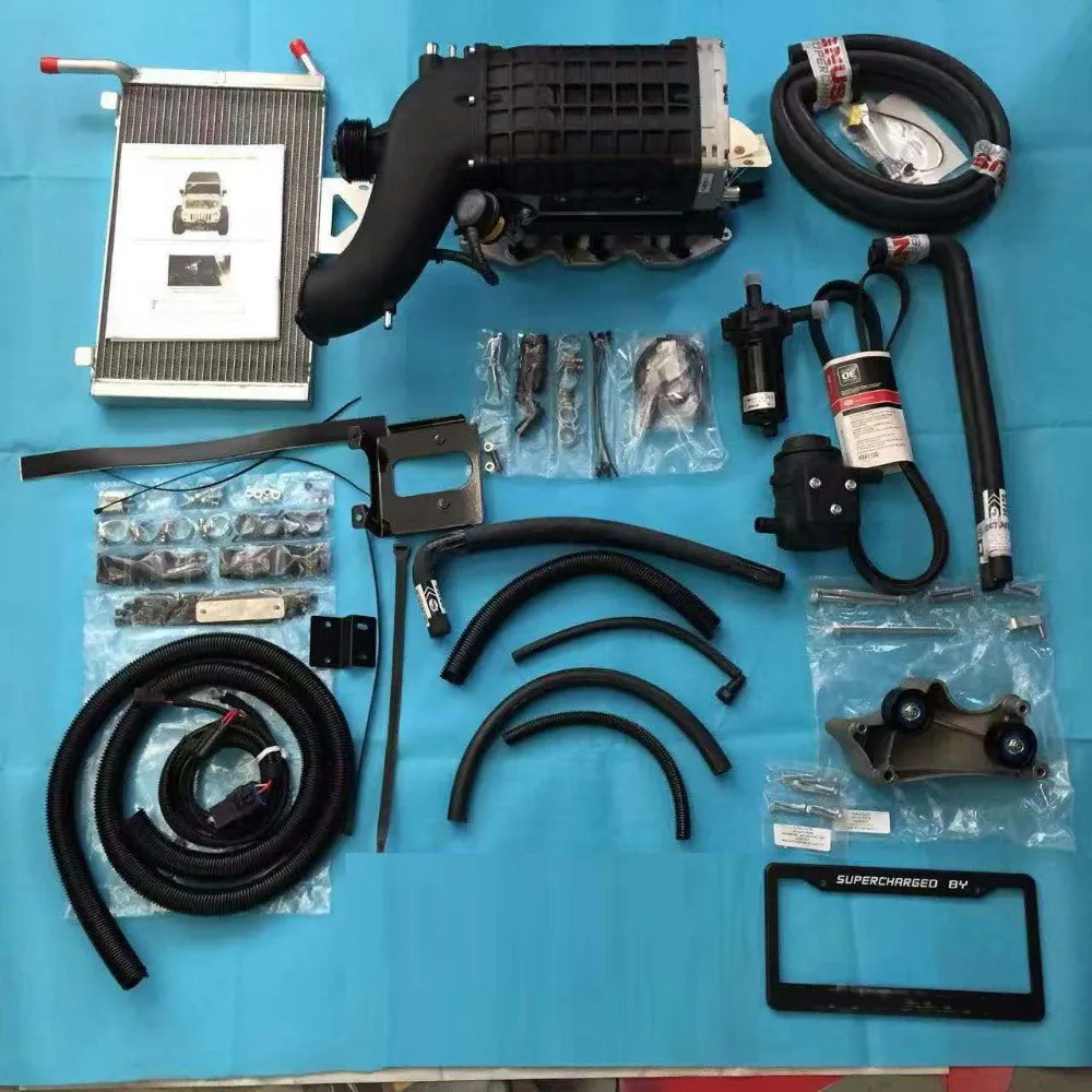 Для JEEP jk Wrangler 3 6 модифицированный Supercharger Power Boost|Нагнетатели и запчасти| |