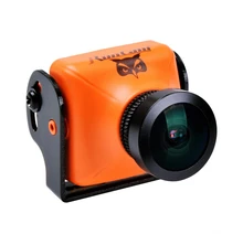 RunCam OWL PLUS 700TVL 0.0001 LUX FPV Camera FOV 150 Degree Wide Angle F2.0 Lens IR Blocked 5-22V (Orange) (PAL)(NTSC)