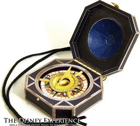 3D Paper Model DIY Scale 1 1 Pirates of the Caribbean JACK Compass Handmade Toy