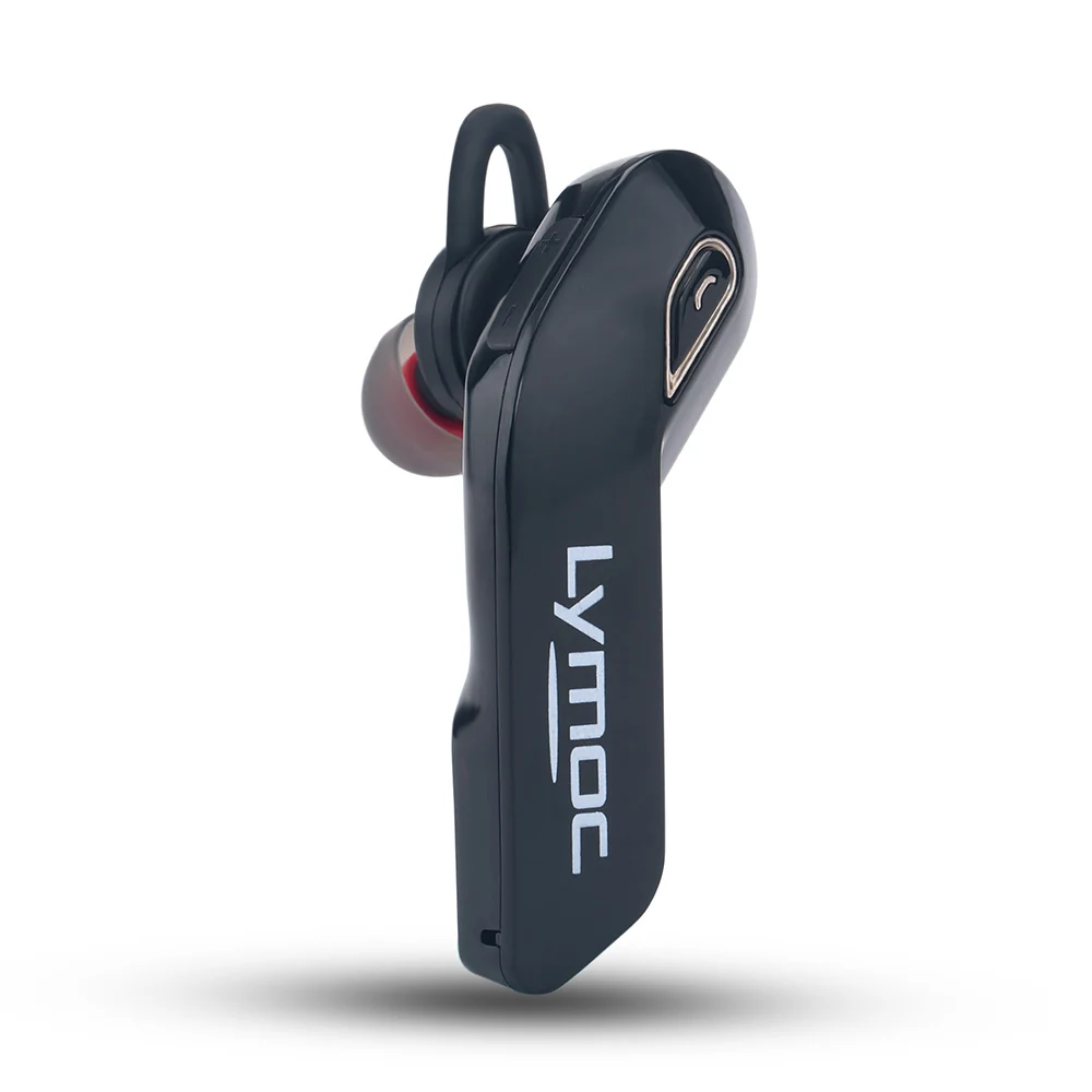 Lymoc Y97 Bluetooth гарнитуры беспроводные наушники Handfree наушники HD микрофон бизнес драйвер Спорт езда музыка для iPhone XiaoMi - Цвет: Black