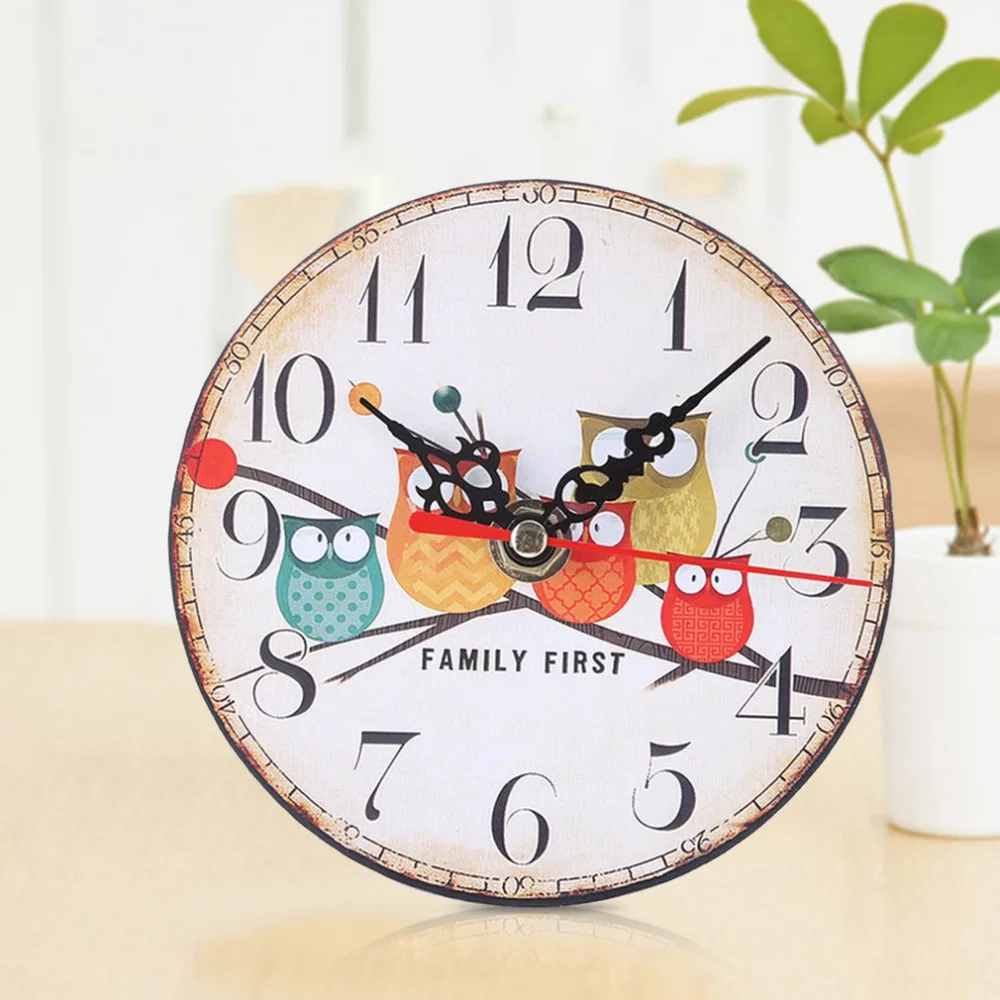 

1Pc Cartoon Single Face Alarm Clock Desk Children Needle bathroom Clock