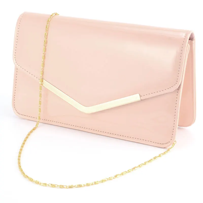 Nuevo Estilo de Charol con Cadena Bolso de Boda Fiesta Noche Salir para  Mujer Bolso de Mano|bag leather|bag pursebag brush - AliExpress