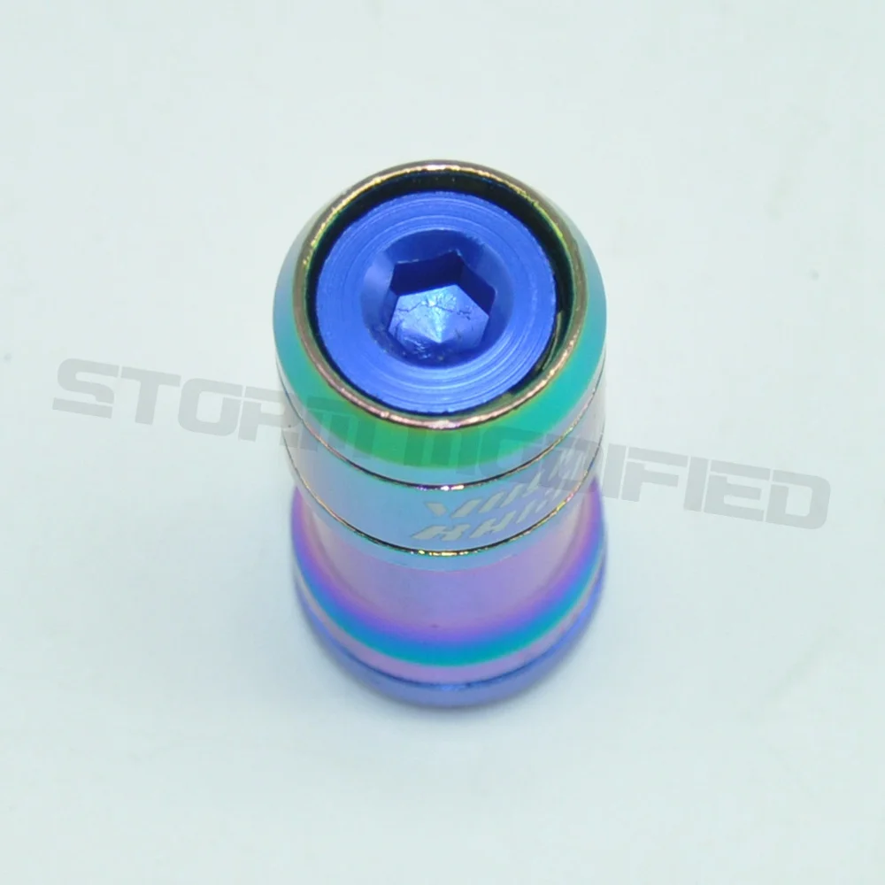 SuTong 20 шт. набор гаек для гоночной формулы Volk RAYS M12x1.5 L = 45 мм Neo Chrome|Гайки и болты| |