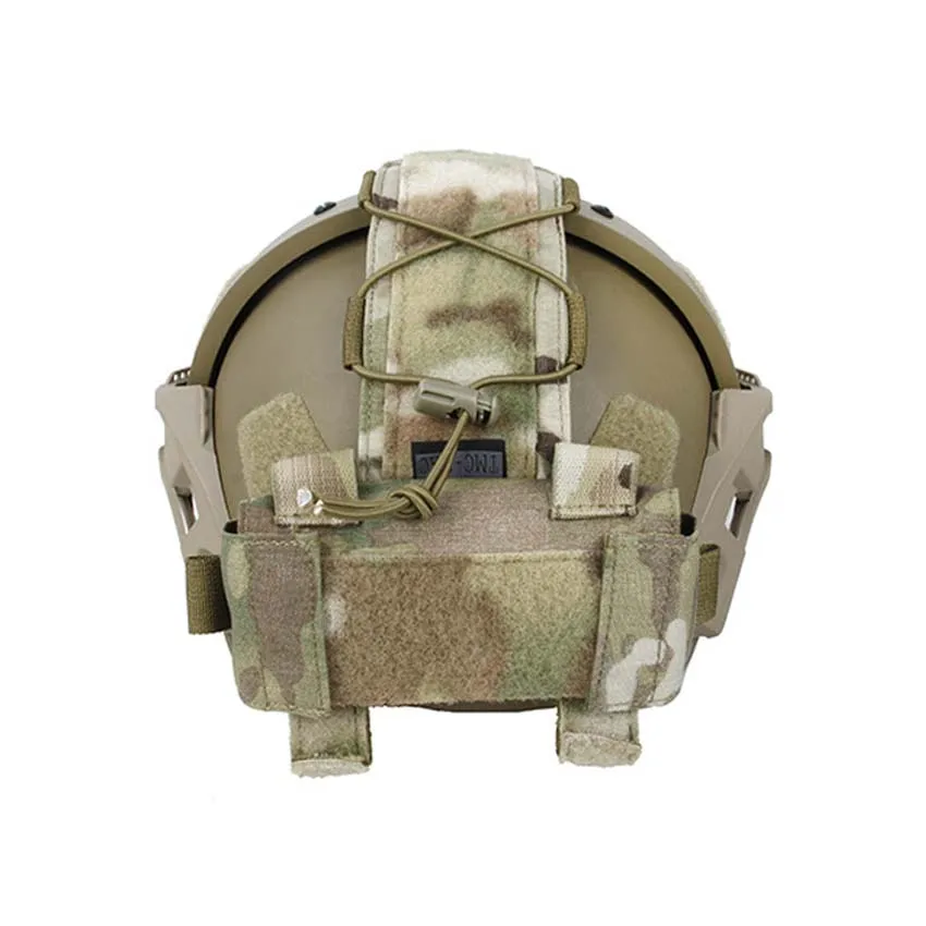 Tactical AF helmet Special Multicam Paste attached Pouch Battery