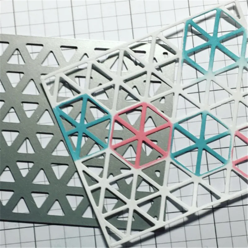 

Eastshape Dies Background Scrapbooking New Arrival Triangles Metal Cutting Dies for Card Making Die Frame Cut Craft Stencil 2019