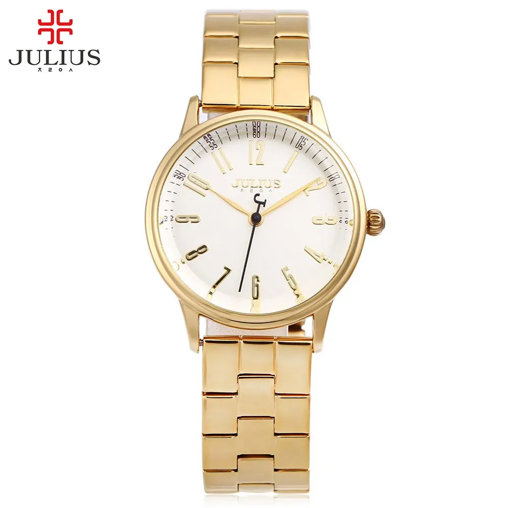 

JULIUS Women Watch, Female Water Resistance Stainless Steel Band Fashion Casual Wristwatch 2016 relogio feminino