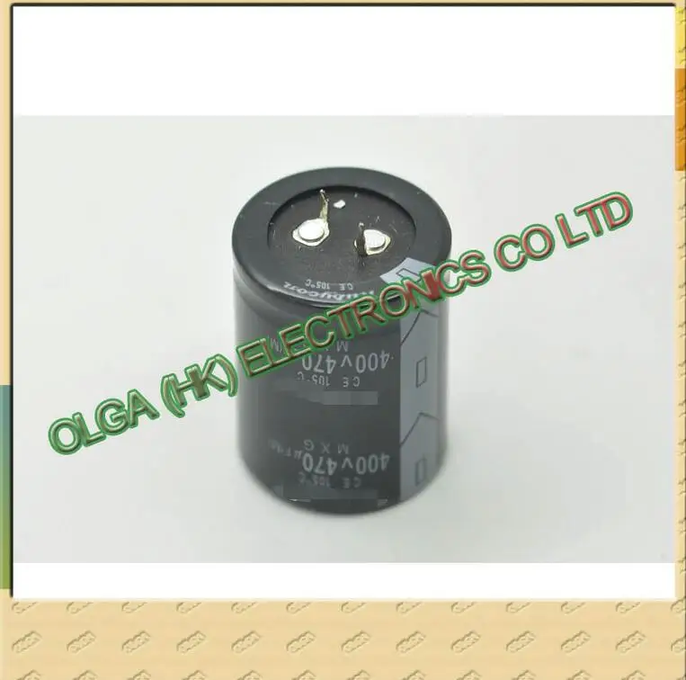 Высокое качество электролитический конденсатор 470uf400V В/450 в используется различные объемы имеют звуковой конденсатор. Бесплатная доставка