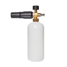 Пенная насадка Автомойка высокого давления 1/" быстросъемная Регулируемая пенная пушка пеногонная пушка инструменты