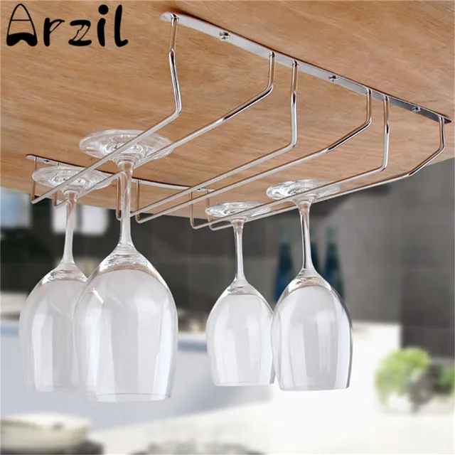 Metal Wine Gl Racks Sevenstonesinc Metal Chrome Wine Gl Rack Holder Under Cabinet Stemware Hanger