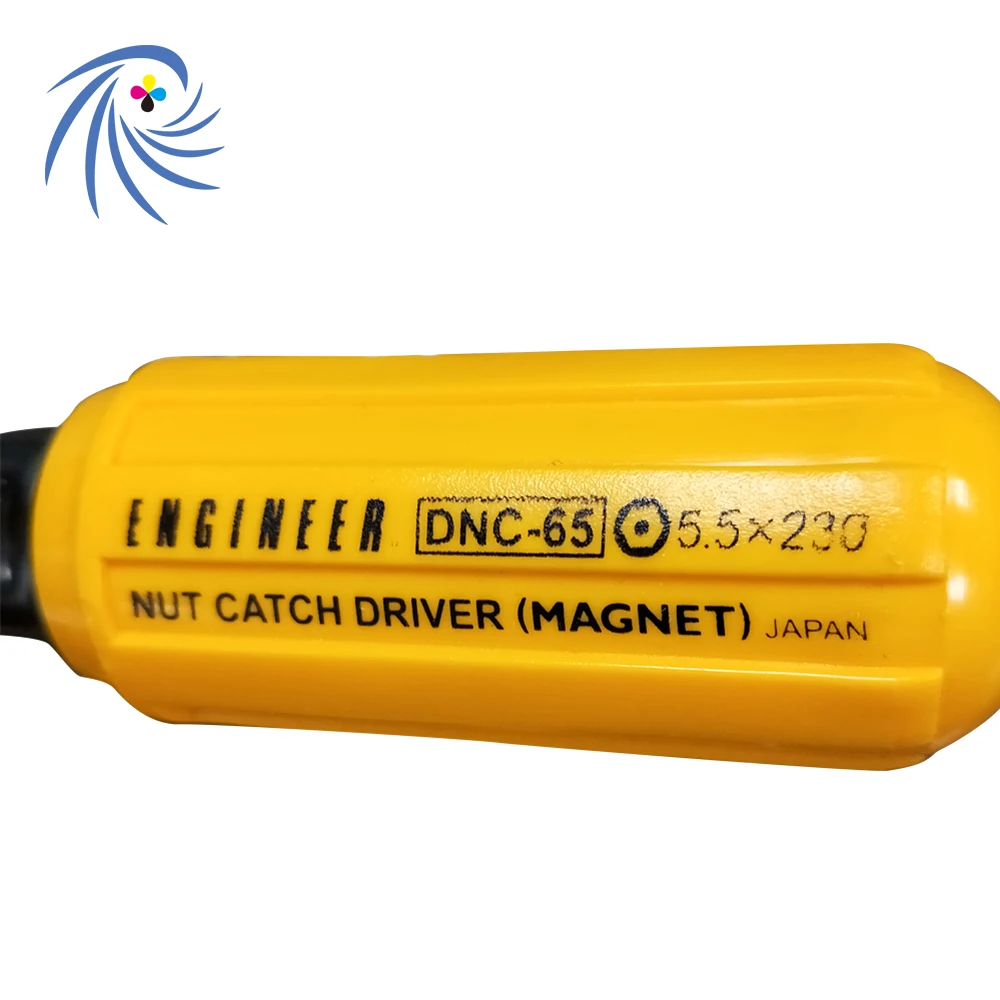 1 x Japan Nut Catch Driver DNC-65 For ENGINEER Copier Machine Repair Tools 5.5 mm*230 mm Sleeve Screwdriver With Strong Magnetic